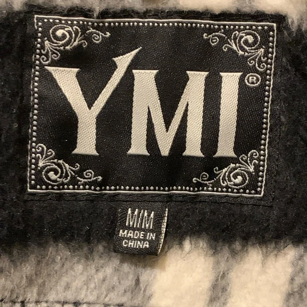 🖤YMI Plaid Double-Breasted Pea Coat🤍 - Picture 6 of 7